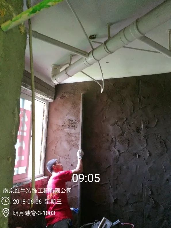 南京明月港灣105平米北歐風(fēng)格裝修  擁有獨(dú)立衣帽間與書(shū)房20地固、墻固