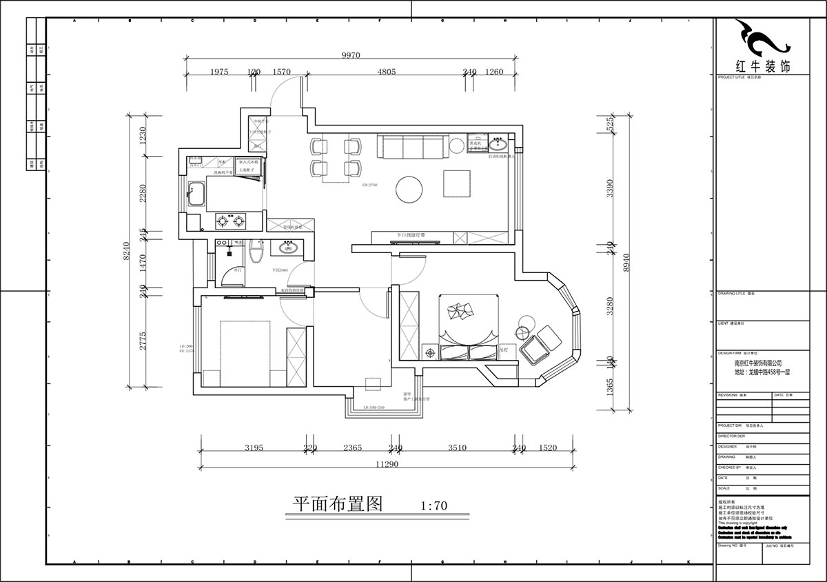 蔣?。心鲜兰o(jì)雅苑二期4-504-93㎡-現(xiàn)代簡(jiǎn)約風(fēng)格｜3室1廳1衛(wèi)｜毛坯房裝修｜定制家｜全包12萬(wàn)｜00_02平面布置圖